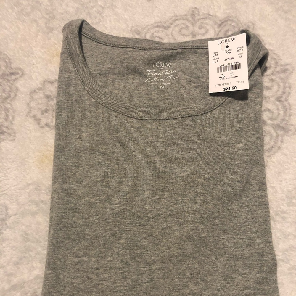 NWT Heather grey Jcrew T-shirt